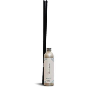 CandleDust - Breeze Diffuser Refill - 250ml of scented fragrance oil with 12 reed sticks included