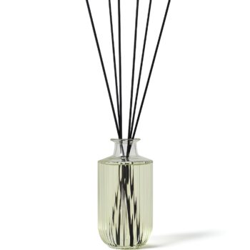 CandleDust - Champagne Rhubarb Reed Diffuser - 500ml of Fruity scented fragrance oil with 12 reed sticks included